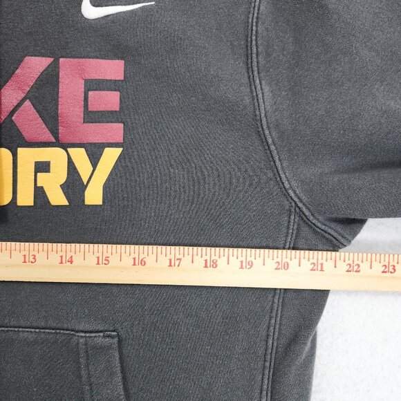 New York Yankees Sweater Mens Medium Gray Hoodie MLB Baseball Nike Make History - Picture 3 of 10